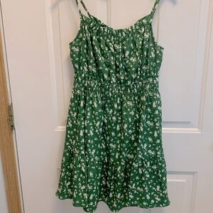 Lulus Ruffled Tiered Mini Dress